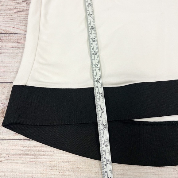 Kith Women’s White Black and Gray Colorblock Square Neck Sweatshirt Size S - Picture 10 of 10